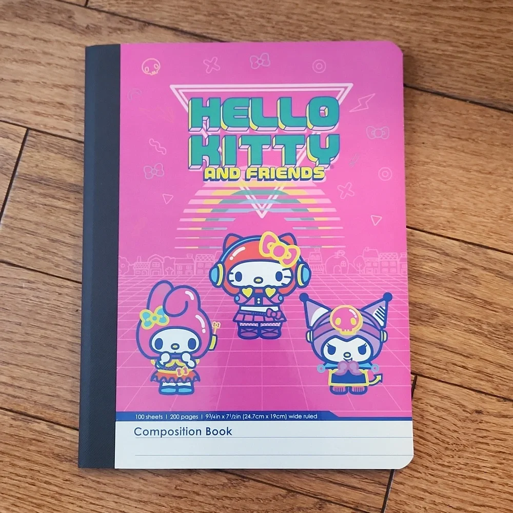 NEW Hello Kitty Composition Book, 100 pages